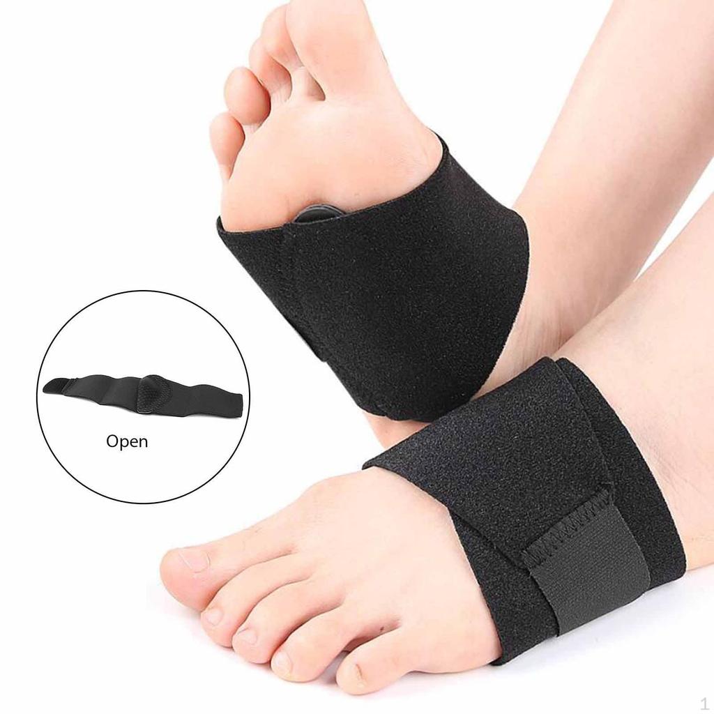 Arch Support Breathable Fabrics Hook And Loop Fastener Adjustable NonSlip for Walking Jogging