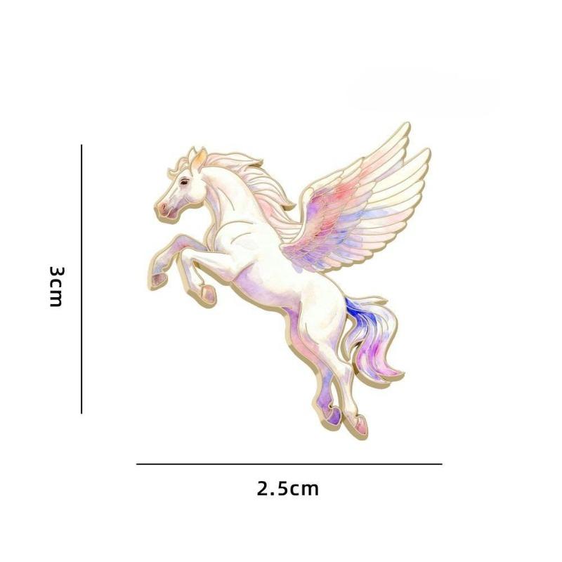 Mielos gyvūnų zodiako žirgų sagės Mažos dovanėlės Aksesuarai Drabužiai ir aksesuarai Žirgo metams Sages ir dovanos