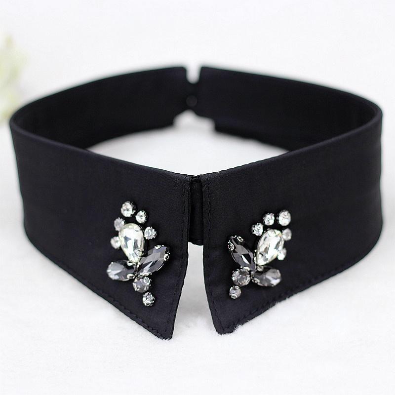 Perfekte Übereinstimmung Perlen Damen Falscher Kragen Hemd Spitze Abnehmbarer Kragen Für Damen Fake Kragen Abnehmbar Kleidung Accessoires Nep Kragen Halsband