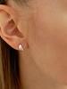 Leeenoir Simple Oval Earring (2Color)