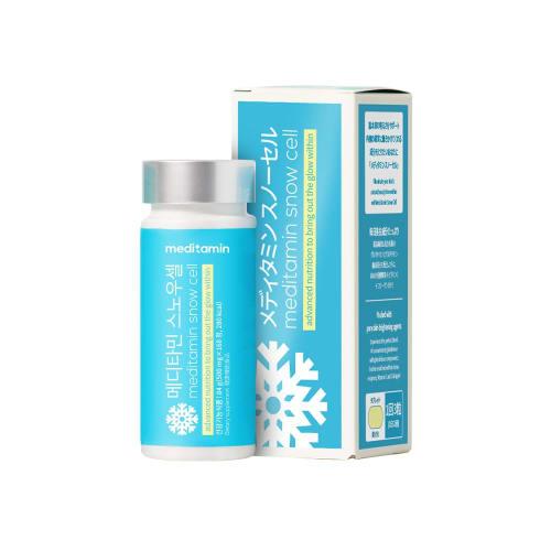 

[Медитамин] Официальный магазин [Снежная клетка] Сделайте кожу ярче! Содержит витамин С, коллаген и другие ингредиенты для красоты для более яркого белого изнутри.