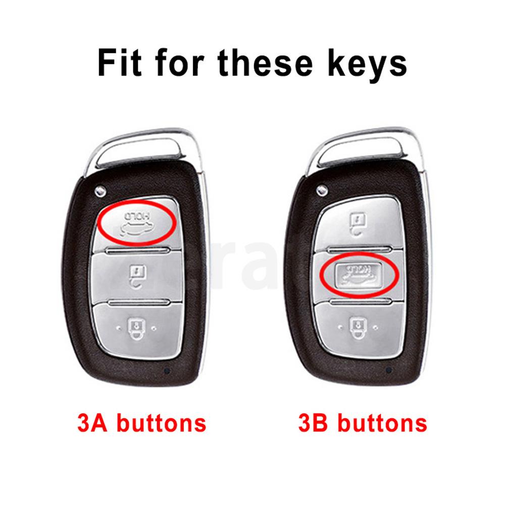 Leather Tpu Shell Bag Keyless Car Key Case Cover For Hyundai Santa Fe Rena Tucson Sonata Elantra Creta Ix35 Ix45 I10 I30 I40