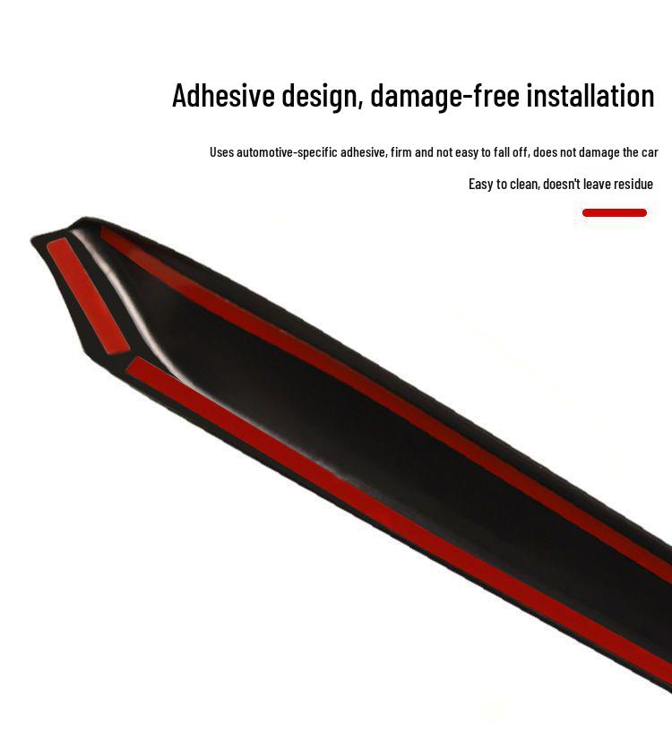 Carbon Fiber Decor Strips for Tesla Model 3/Y Dashboard & Console Protection