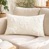 Cute Bow Pillowcase Birthday Party Decor Soft Pillow Cover for Home Girls Favors Cushion Cover Wedding Baby Shower Supplies