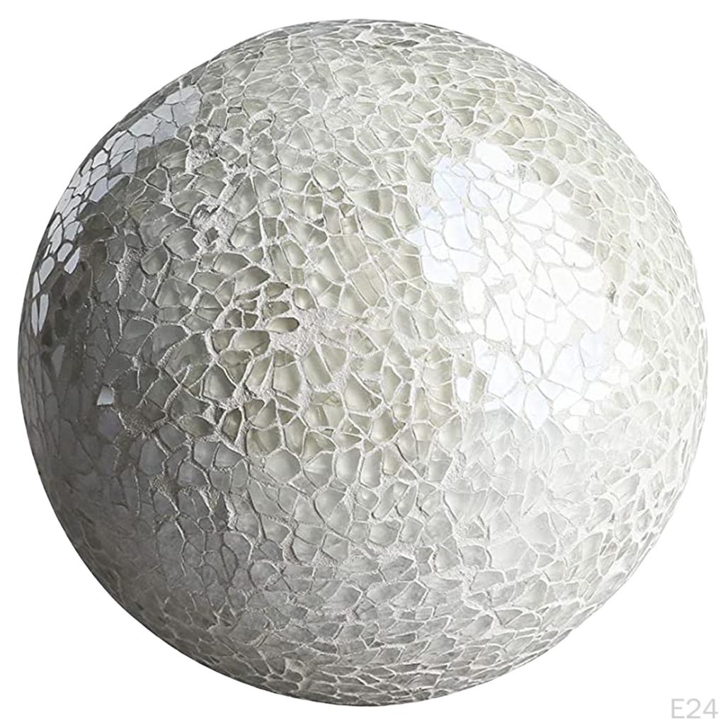 -Ball Balls Set Centerpieces Bowls 8cm Glass for Coffee Table Decor