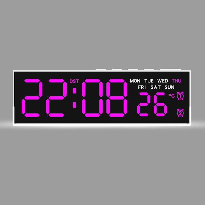 Multifunctional LED Alarm Clock with Ambient Light 5519