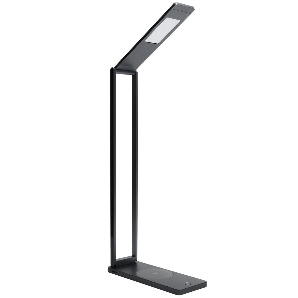 LED-Schreibtischlampe Helligkeit einstellbar Aluminiumlegierung Tischlampe mit USB-Ladeanschluss