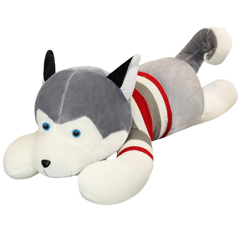 Huge Husky Bear Plush Doll - Cute Ragdoll Stuffed Animal Sleeping Pillow