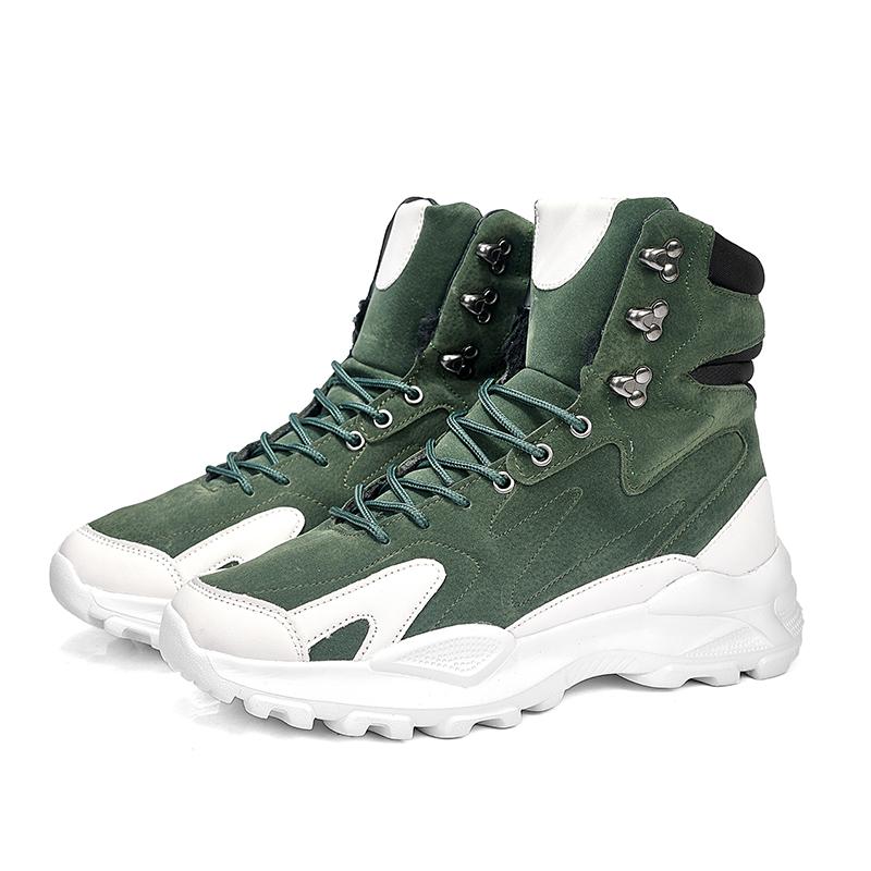 Modetrend High Top Sneaker Herren Plateau Streetstyle Walking Schneestiefel Herren Gute Qualität Vulkanisierte Sneaker Schuhe Für Herren Winter