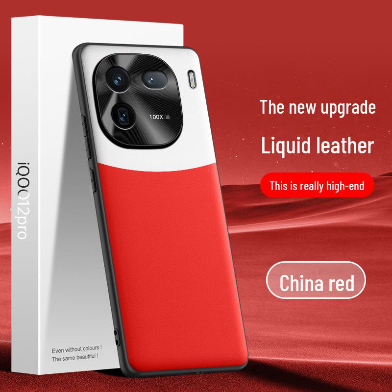 

Чехол из жидкой кожи iQOO12pro: Защитный чехол для вашего телефона, устойчивый к падениям и обрастаниям. Доставка в целости и сохранности. iQOO12pro