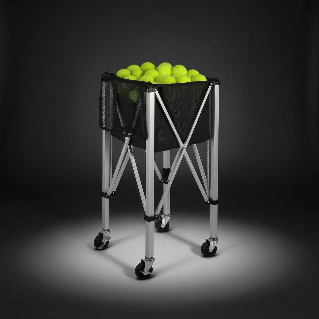 Tennis Ball Cart Long-Lasting Equipment Sturdy for Coaches, Athletes