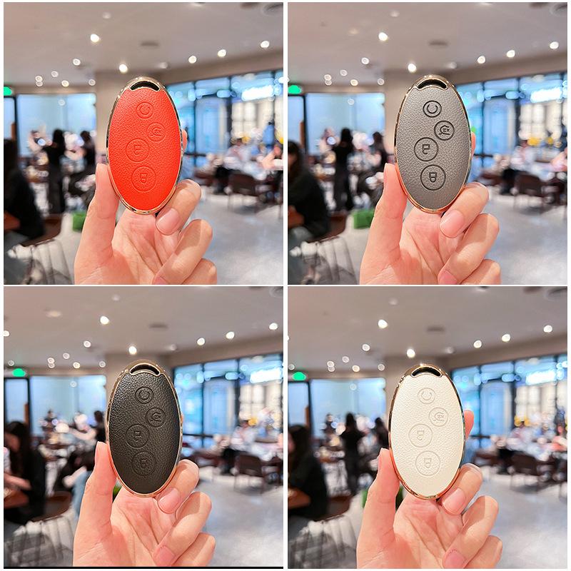 BYD Key Cover for Yuan, S7, Song Max, New Energy Qin & Older Models – Elegant Protective Shell for Women