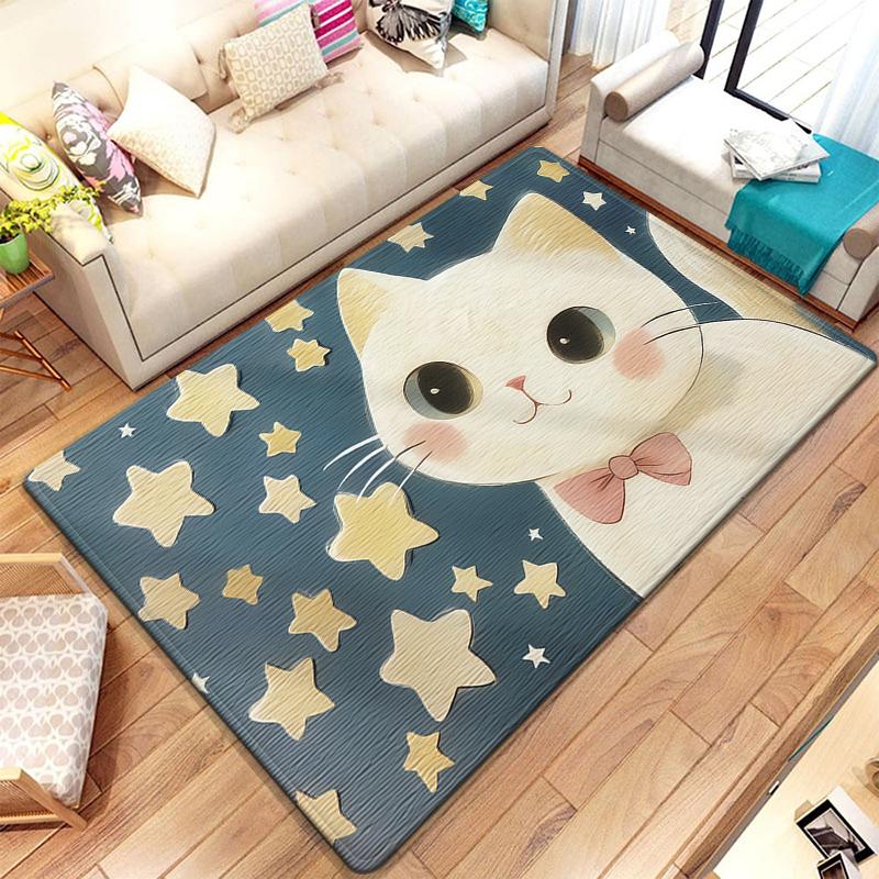 Cartoon Carpet Anime Rug Living Room Bedroom Large Carpet Bathroom Floor Mat Kitchen Door Mat Children's Room Home Decoration