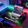 Custom Name Personalized Borussia Monchengladbach Pattern Mousepad, Laptop PC Desk Mat, Decorative Desk Mat for Home Keyboard Pad Gift