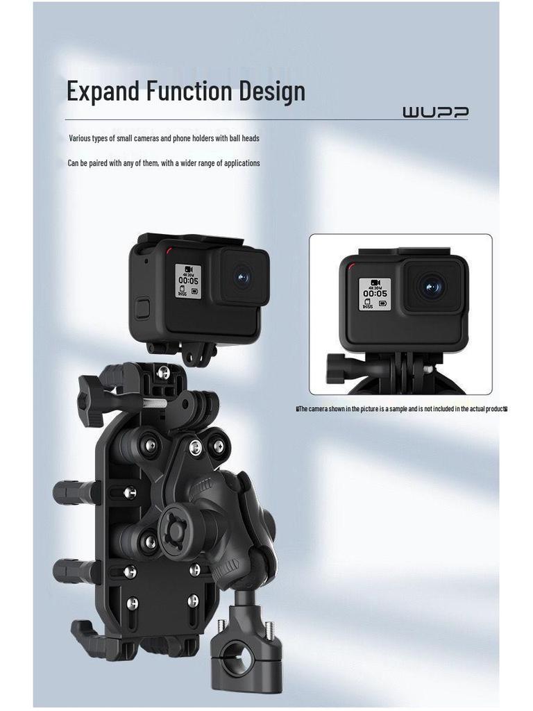Electric Vehicle & Motorcycle Phone Holder - 2025 Shockproof, Rainproof Navigation Mount