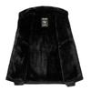 Winter New Men's Fur All-in-one Leather Jacket Men's Lapel Plus Velvet Thickened Leather Jacket Dad's Casual Jacket