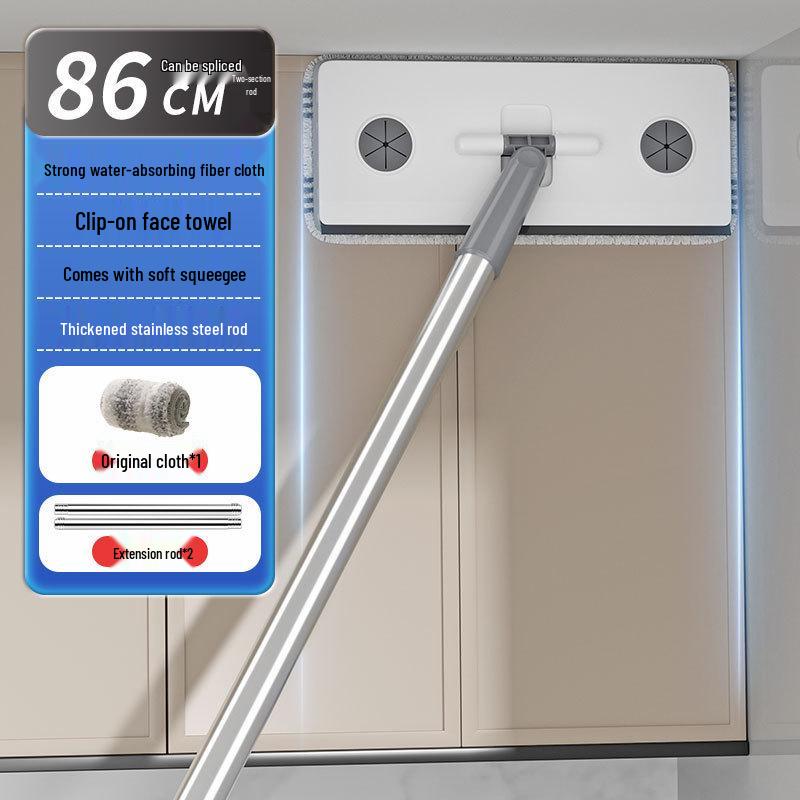 

Hand-Free Mini Mop for Easy One-Wipe Cleaning of Desktops, Cabinets, and Children s Blackboards