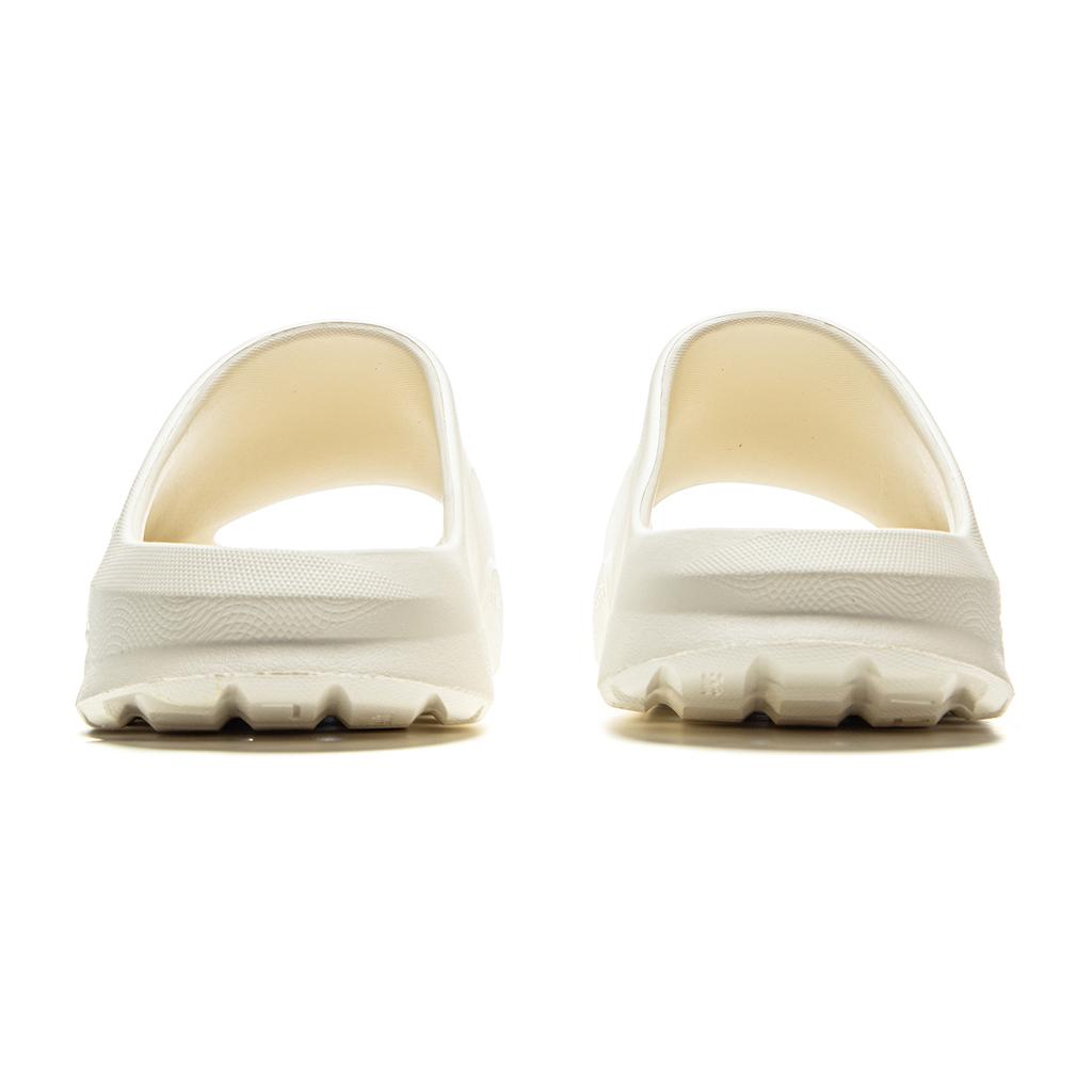 New YINGXIONGLIANMENGYONGCHIPAIDUI X LiNing Soft Clap Quiet Slip Resistant Abrasion Resistant Slide Slippers Unisex Ecru AGAV003-1