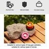 Outdoor Camping Portable Picnic Stove Gas Stove Stainless Steel Oven Mini Gas Stove Converter Stove Head