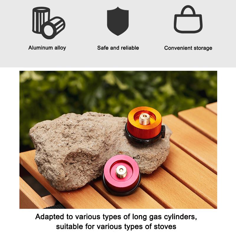 Outdoor Camping Portable Picnic Stove Gas Stove Stainless Steel Oven Mini Gas Stove Converter Stove Head
