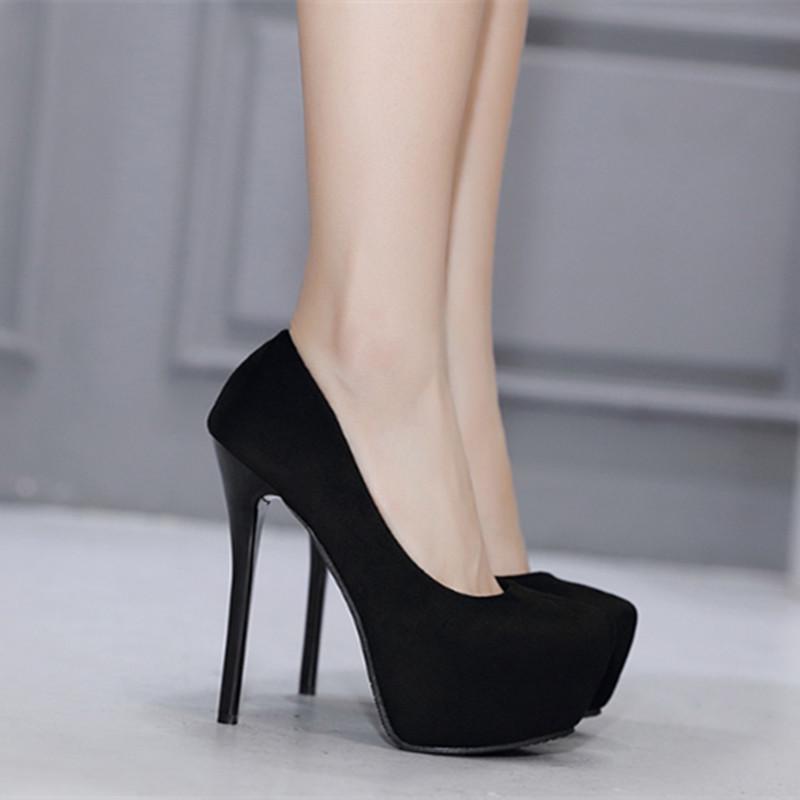 Stiletto High Heels: 14 cm Princess Shoes with 12 cm Platform