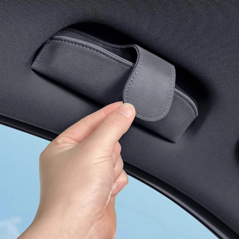 For BYD Sealion 07 EV Car Glasses Case Car Roof Handle Sunglasses Clip Car Interior Modification Automobile Interior Accessories