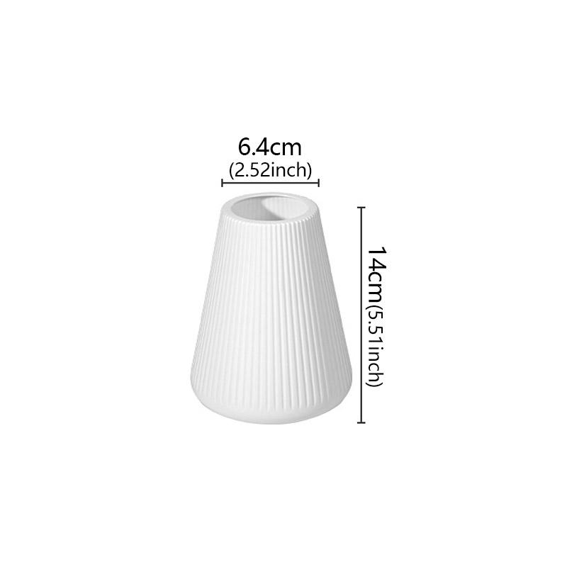 

Elegant Nordic Flower Vase Durable Plastic Vase Ornaments, Flower Arrangement, Home Living Room Decoration, Flower Creative Art