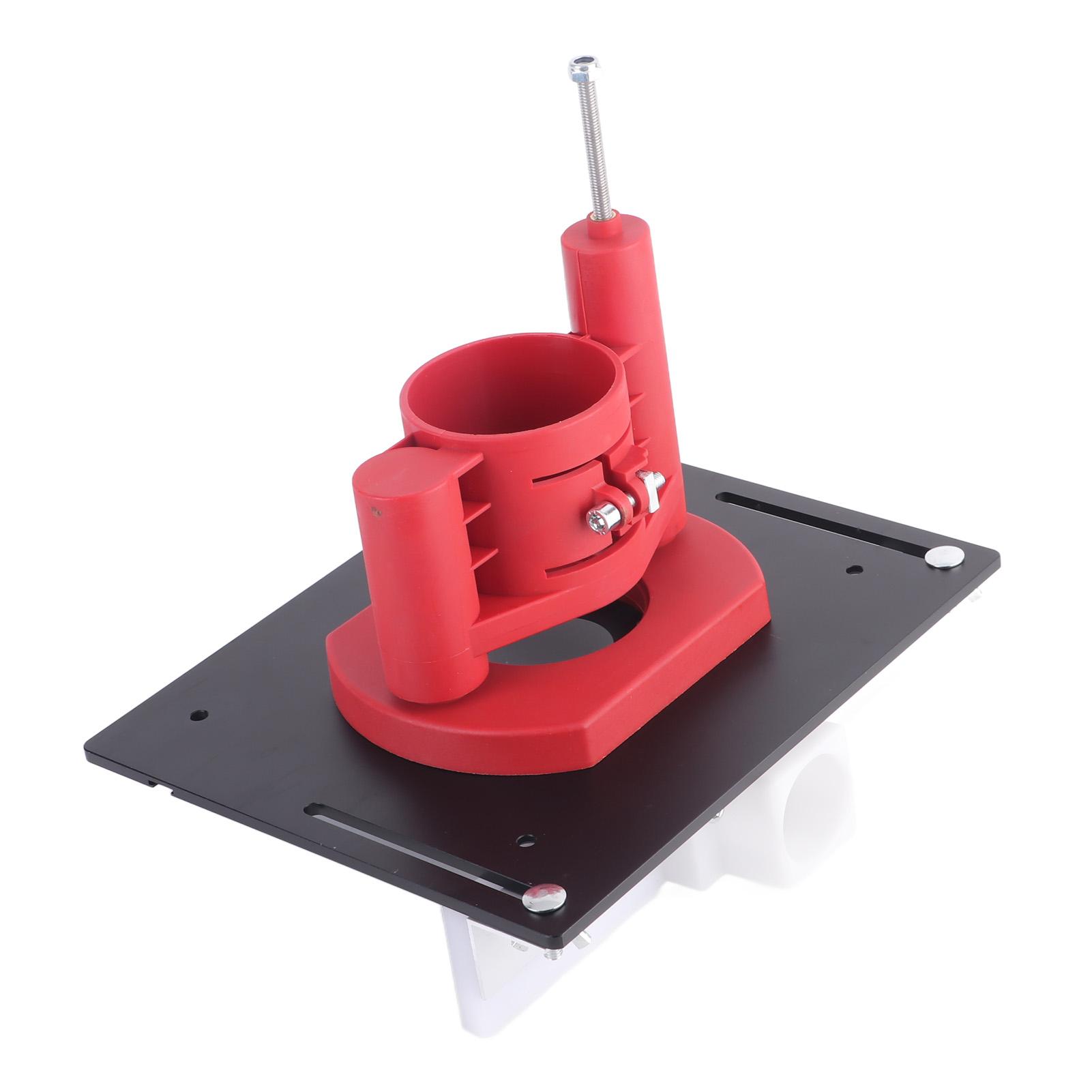 

Подъемная база фрезера Комплект подъемной системы фрезера Вставная опорная пластина для фрезерного стола для деревообработки