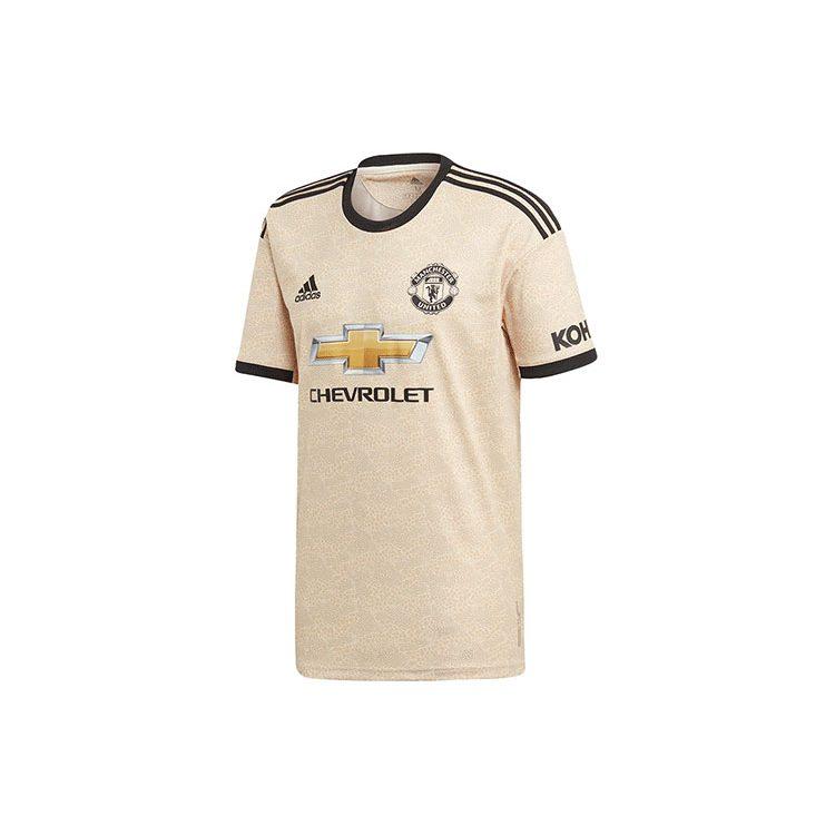 Adidas Manchester United Soccer Jersey Fan Edition Men's Khaki ED7388