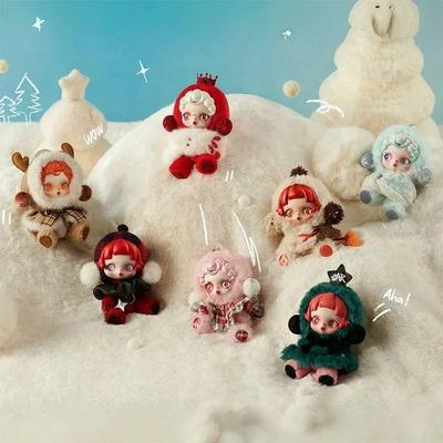 SKULLPANDA Winter Symphony Series Blind Box Mystery Box Guess Bag Toys Doll Cute Anime Figure Desktop Ornaments