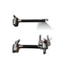 Multi-functional Drum Rack Extension with Double Head Tom-tom and Universal Clamp for Percussion Instruments