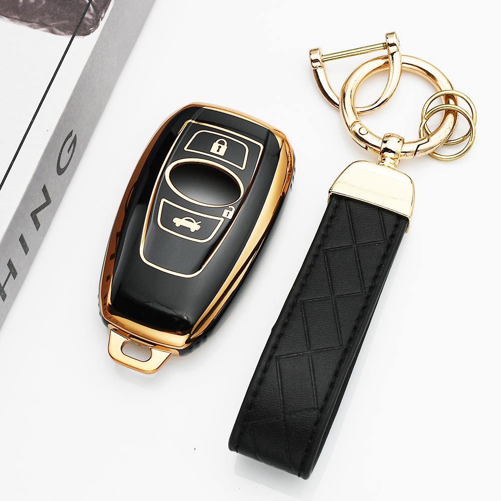 Keyless Fashion Tpu Car Key Case Cover For Subaru Impreza Legacy Brz Wrx Xv Ascent Forester Outback Shell Fob Holder Accessories