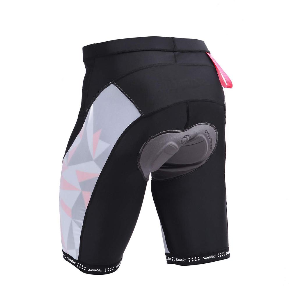 Santic Cycling Racer Pants with Sponge Size L Pants, Pads, Men's, Red,