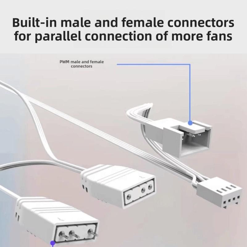 ARGB PC Router Lüfter 120MM Kühlventilator Bürstenlos Tragbarer Kühlventilator Ersatz für PC Gehäuse Schrank Elektronik