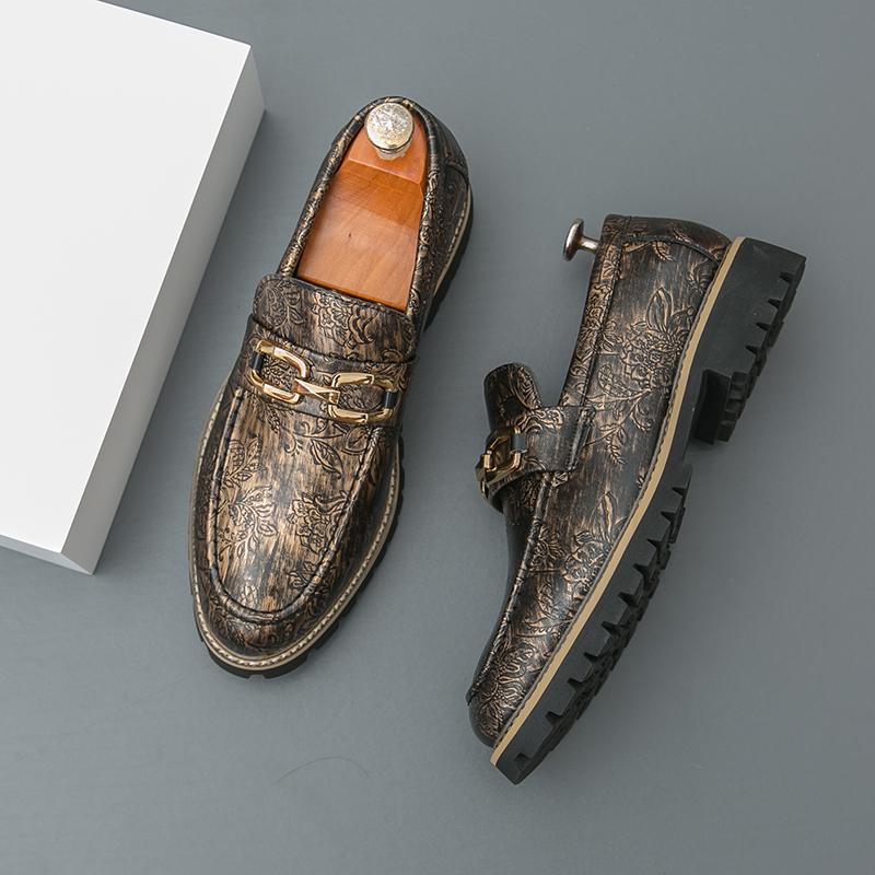 Handmade Leather Mens Loafers Breathable Slip On Flats Hot Sale Moccasins Leisure Walk Male Driving Footwear New Business Shoes