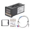 Digital PID Thermostat Kit Waterproof High Accuracy Professional PID REX C100 Temperature Controller for Farm 100V‑240V