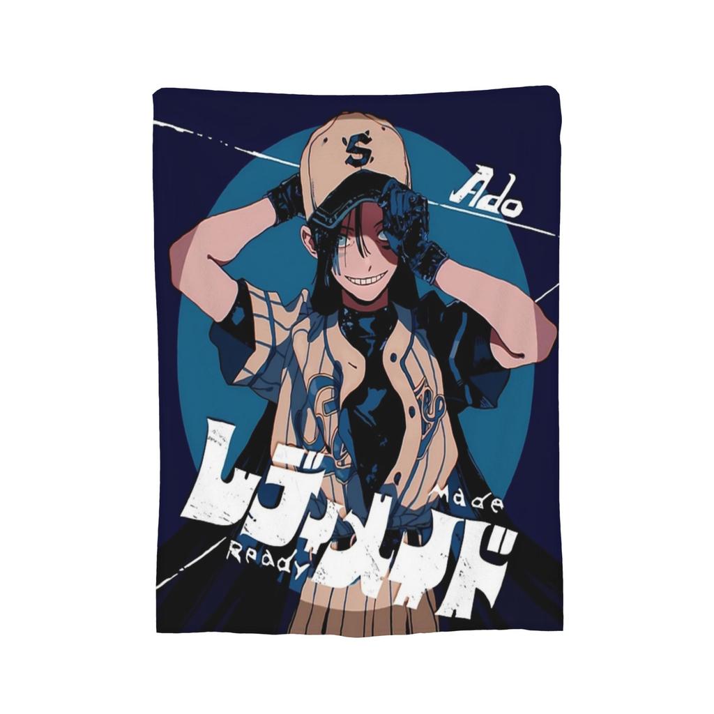 Ado Flannel Blanket Cartoon Awesome Throw Blanket for Home 125*100cm Rug Piece