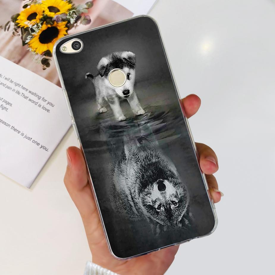 For Huawei P8 Lite 2017 Case Honor 8 Lite Popular Flowers Cartoon Cover Soft Silicone Phone Cases For Huawei P9 Lite 2017 Bumper