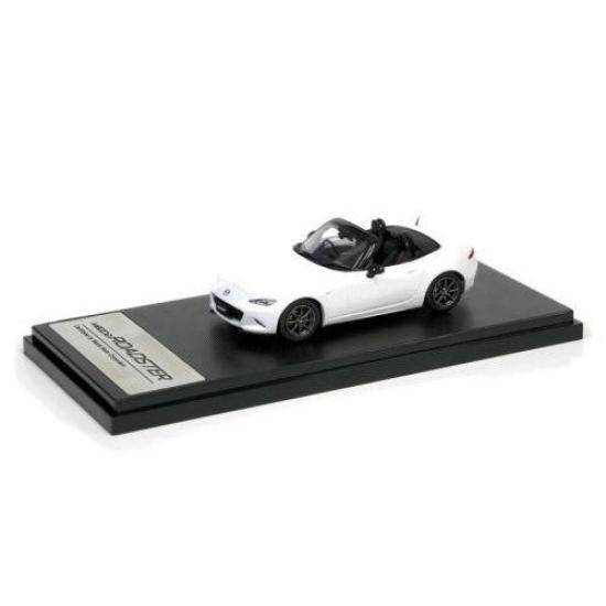 Hi Story MAZDA ROADSTER Crystal White Pearl Mica Finished Product 1/43 (2015)