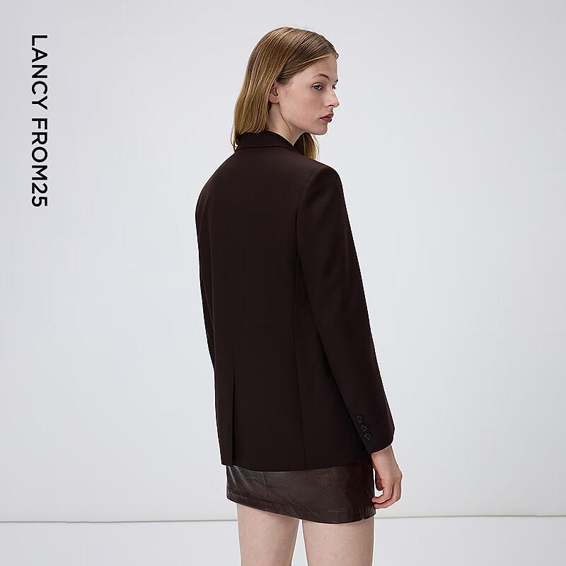 Lancy Women's Wool Blend Business Suit Jacket