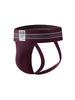 Men's Breathable Backless Thong with Wide Waistband and Large Pouch – European & American Sports Style