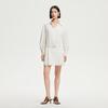 VEROMODA Linen Blend Collared Belted Romper