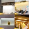 DC5V USB LED Under Cabinet Light COB Strip With Hand Scan / Dimmable Touch Sensor Switch / Push Switch For Kitchen Lighting