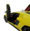 Maisto Lamborghini Countach Yellow Scale Special Edition Model with Display Openable and Working Suspension LPI800-4 1/18 Base, Doors,