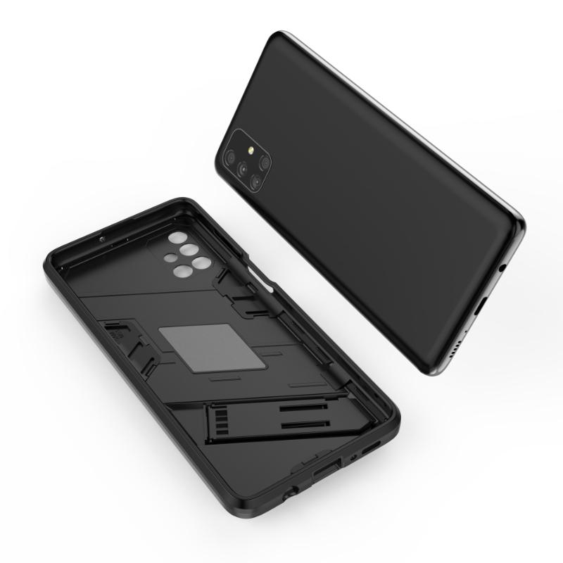 Case For Samsung Galaxy M31 M51 Shockproof Armor Phone Case For Samsung M31 M51 Anti-Fall Protect Back Cover Kickstand Coque