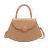 Chic Vintage Minimalist Womens Saddle Bag Stylish Fashionable Crossbody Purse