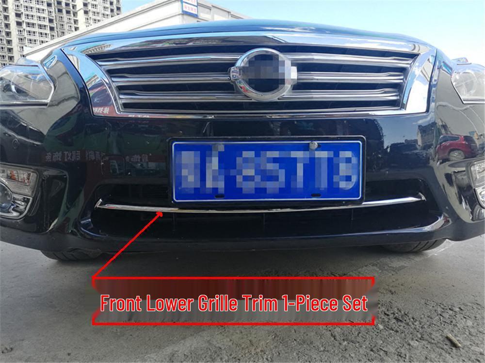 Fits 13-15 Teana Front Hood: New Engine Cover Decorative Grille Trim