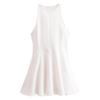 Spring 2025 Women's European & American Style Slim Halter Neck Swing Dress
