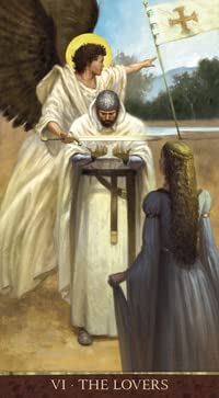 Kancharo 78-Card Tarot Card Set [Knights Templar Tarot] Includes Japanese Tarot Card Instructions & Pouch (Authentic)
