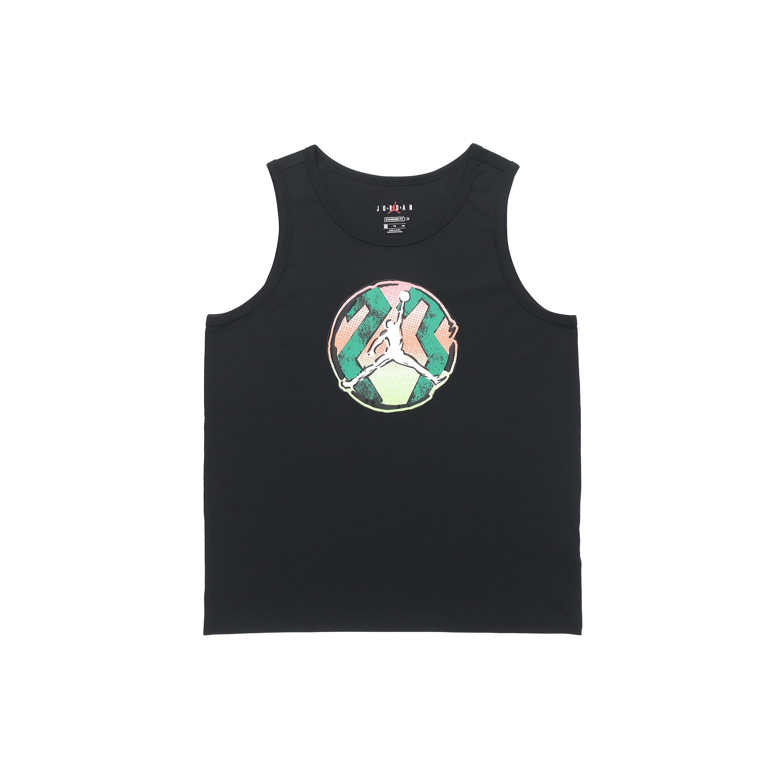 Men s Air Jordan Sport Dna Printing Casual Sports Running Black Vest CZ8296-010 XS
